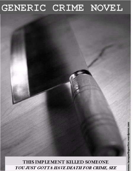 Borrowed from my "Book Covers Are Judging Me" post