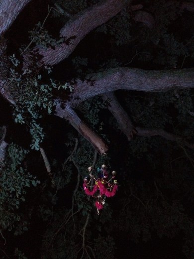 Every tree needs a chandelier