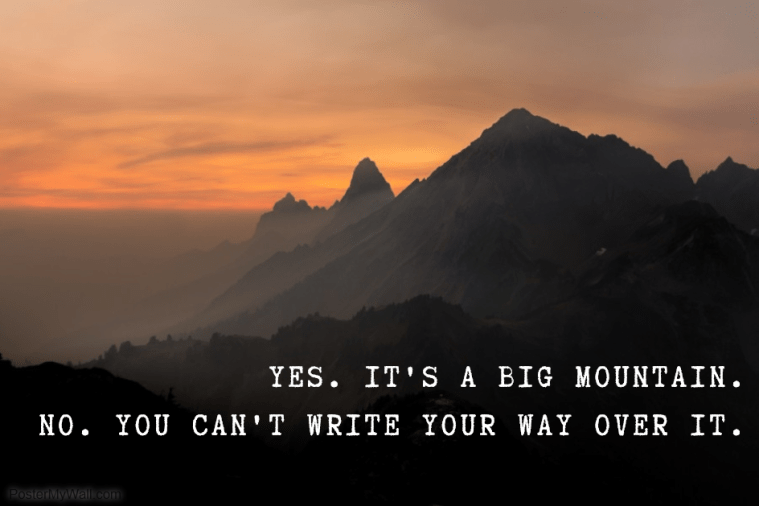 More Demotivational Posters For Writers